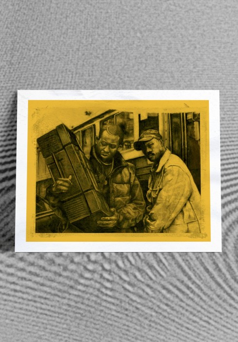 Gang Starr Art Print