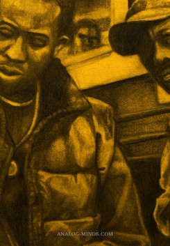 Gang Starr Art Print