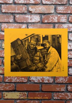 Gang Starr Art Print
