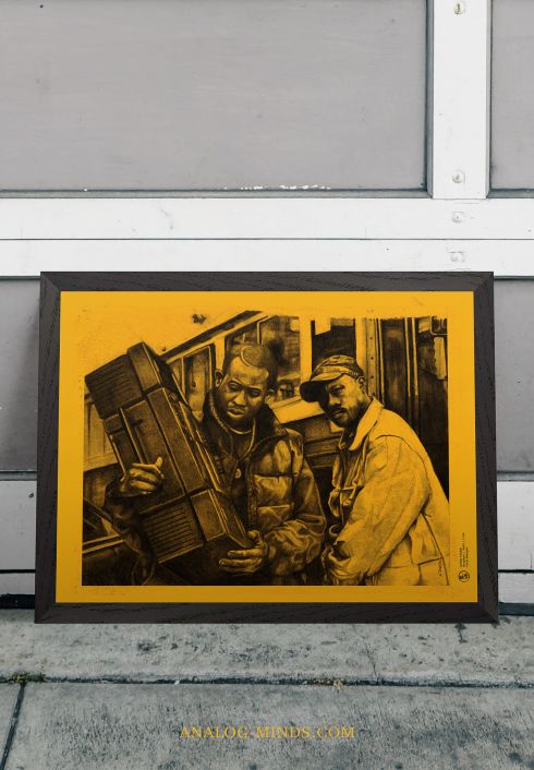 Gang Starr Art Print